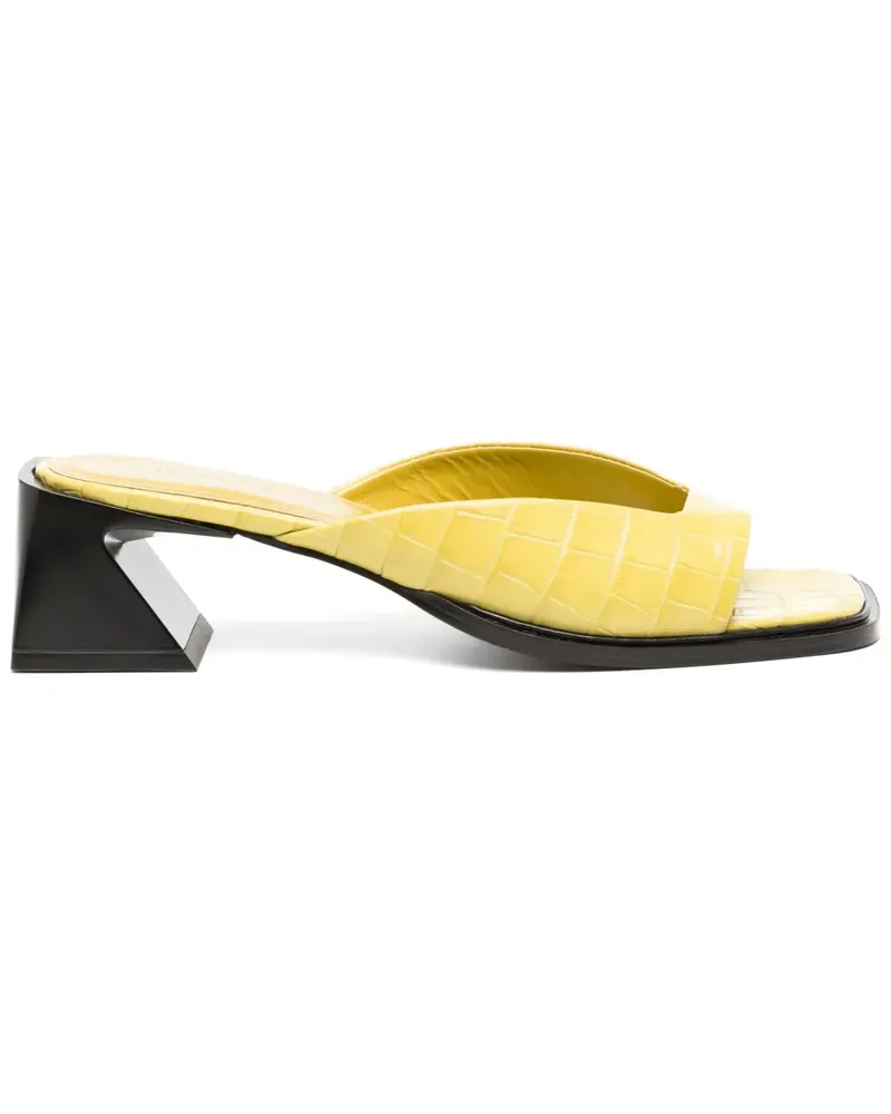 REJINA PYO Annie Sandalen 60mm - Gelb Gelb