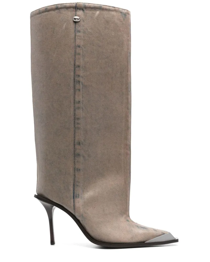 Diesel Tona Stiefel 110mm - Nude Nude