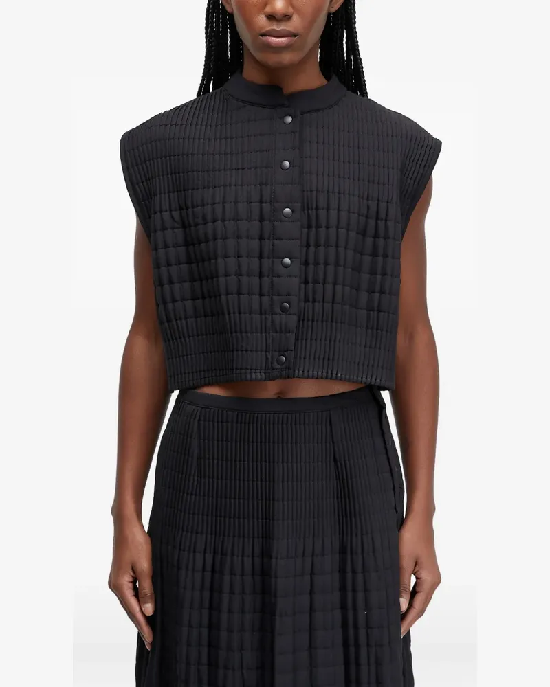 Osklen Gesteppte Weste - Schwarz Schwarz