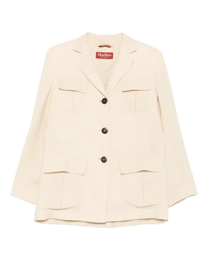 Max Mara buttoned jacket - Nude Nude