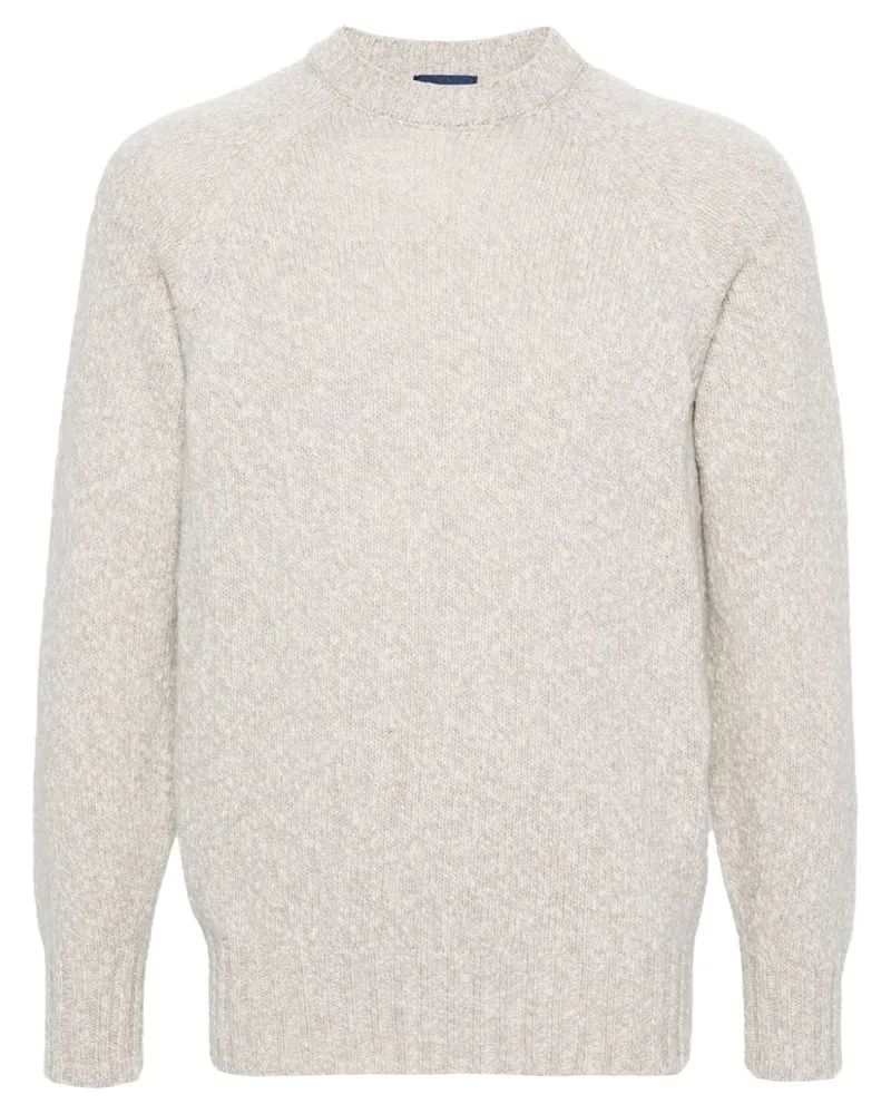 Drumohr  Pullover aus Lammwolle Nude