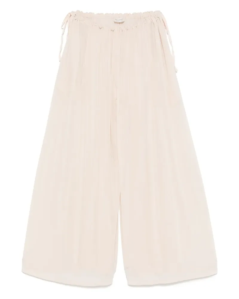Philosophy Di Lorenzo Serafini Palazzohose aus Mesh - Nude Nude