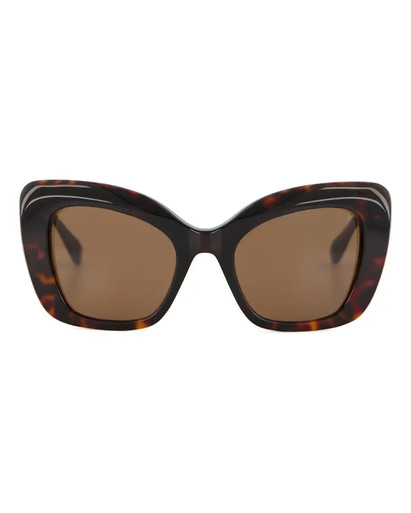 Balenciaga Diva Butterfly sunglasses - Braun Braun