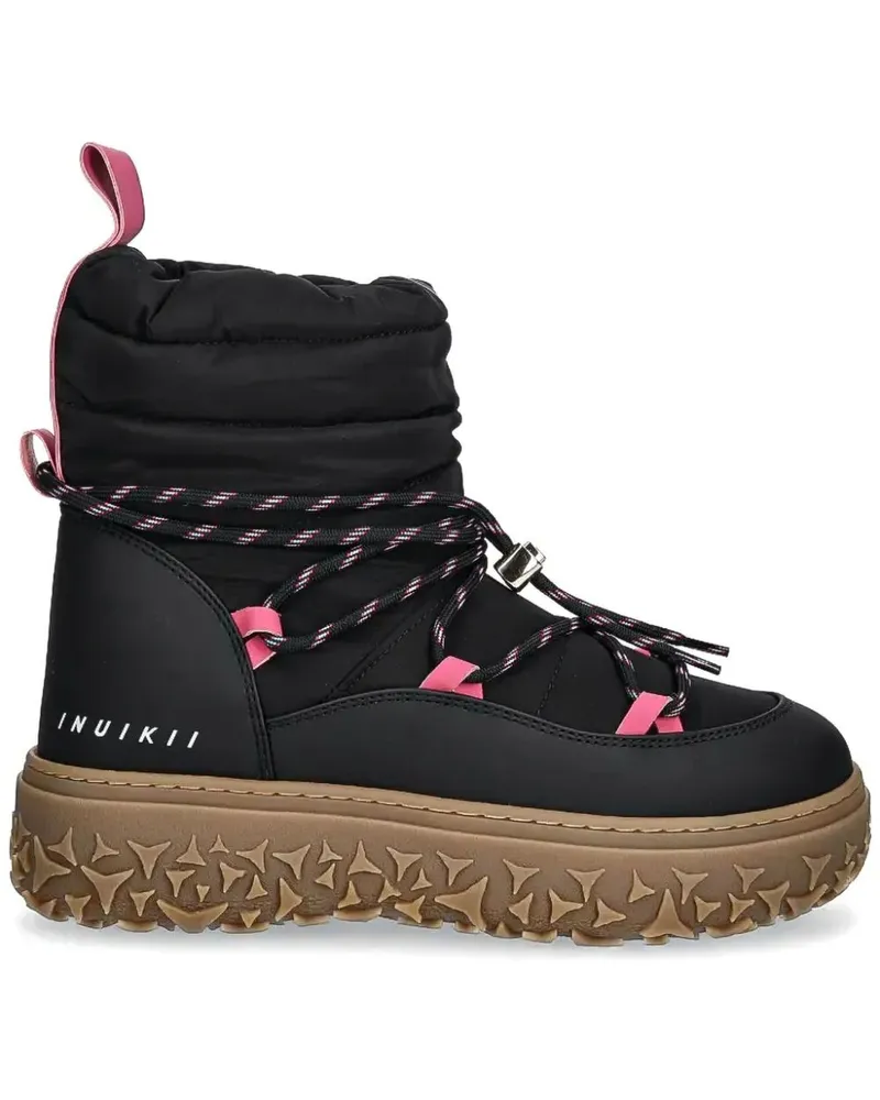 INUIKII Stiefeletten mit Kordelzug - Schwarz Schwarz