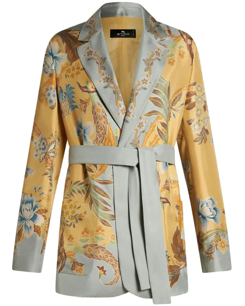 Etro Jacke aus Seide - Nude Nude