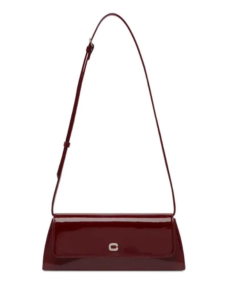 Carel Madeleine Schultertasche aus Lackleder - Rot Rot