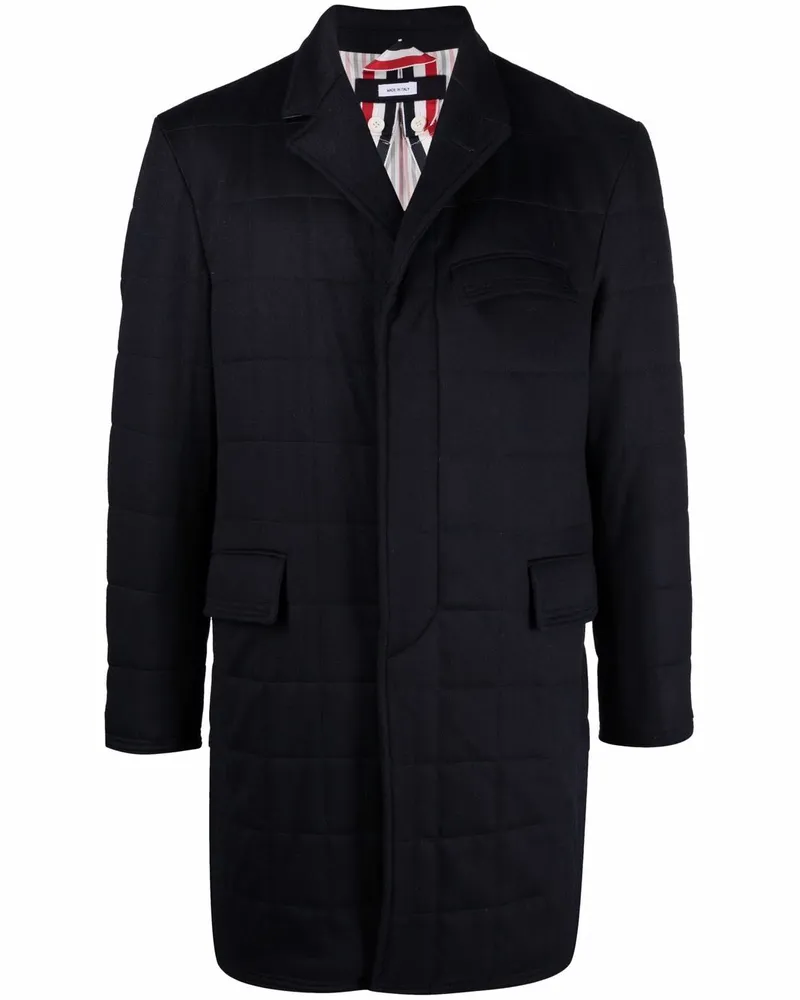 Thom Browne Gefütterte Jacke - Blau Blau
