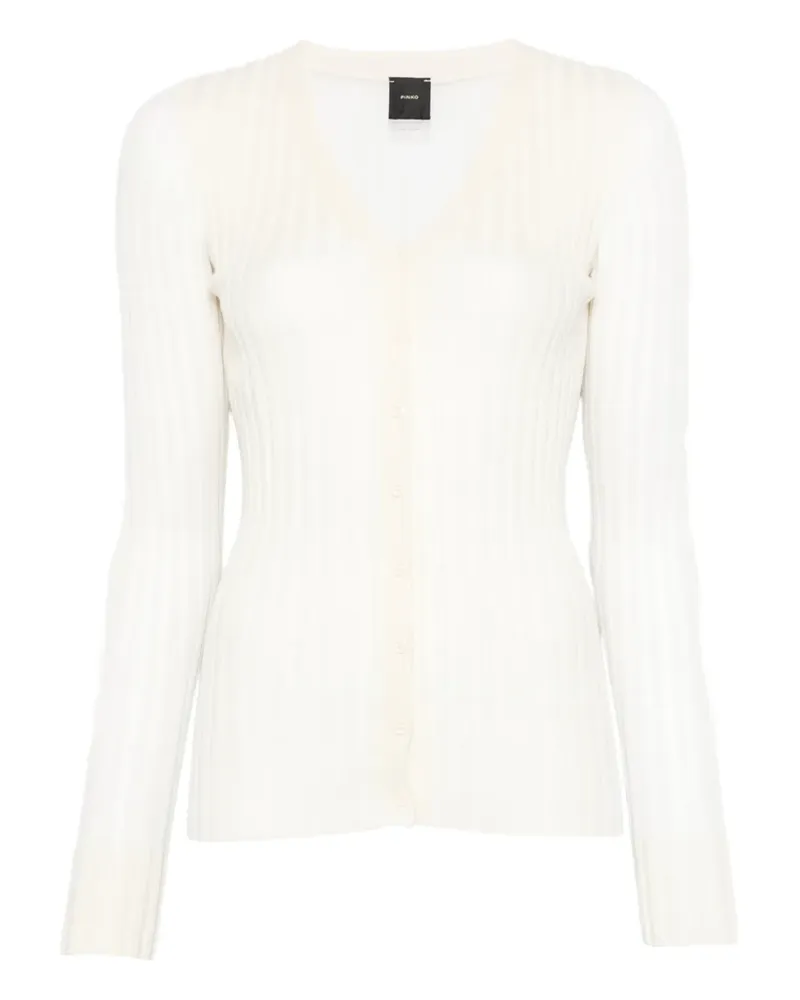 Pinko Cardigan mit V-Ausschnitt - Nude Nude