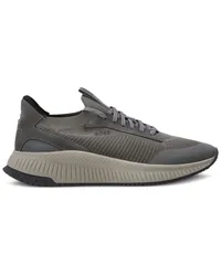 HUGO BOSS Sneakers aus Wildleder Grau