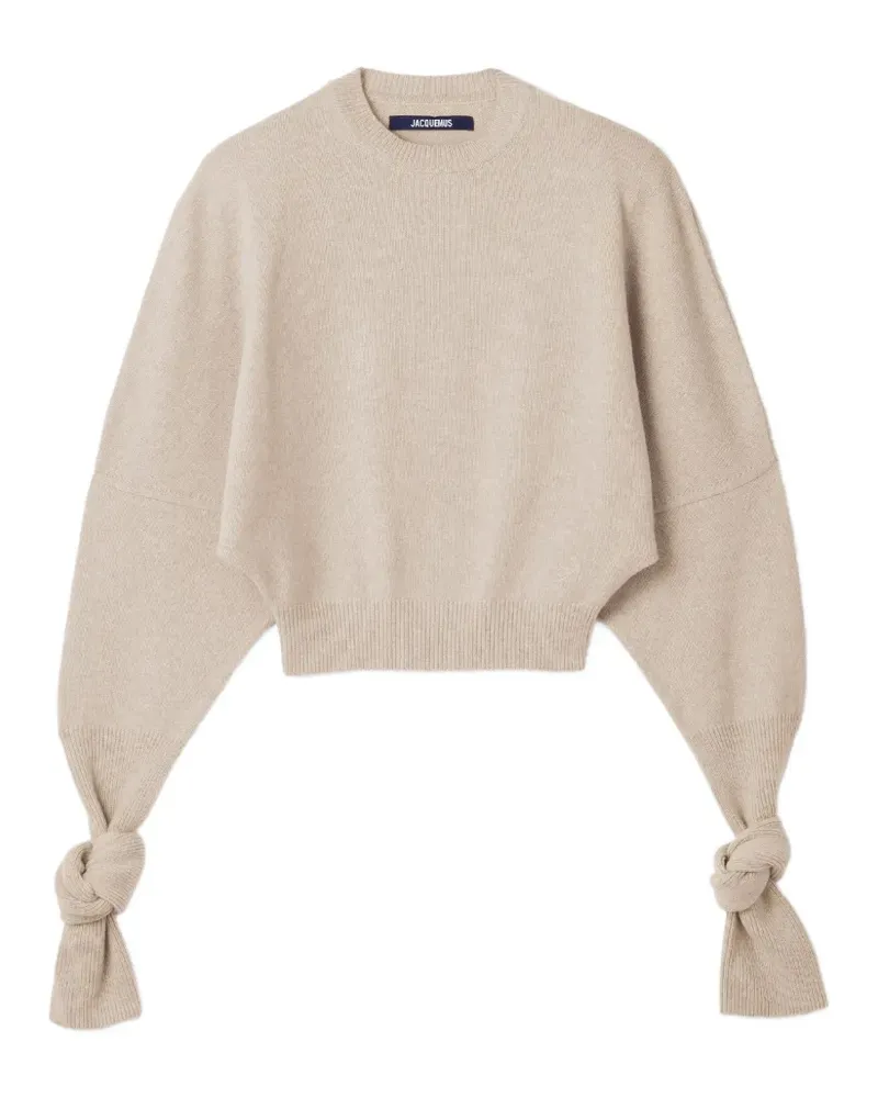 Jacquemus The Fiocco Pullover - Nude Nude