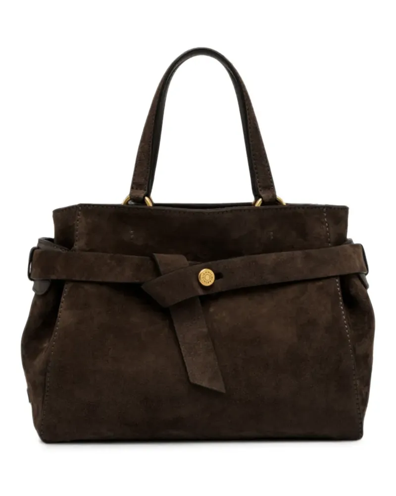 Gianni Chiarini Miranda Handtasche aus Wildleder - Braun Braun