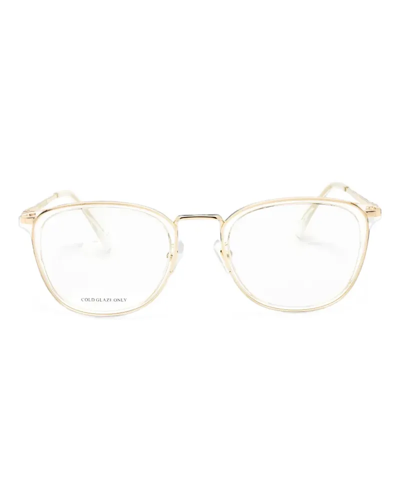 Polaroid round-frame glasses - Gold Gold