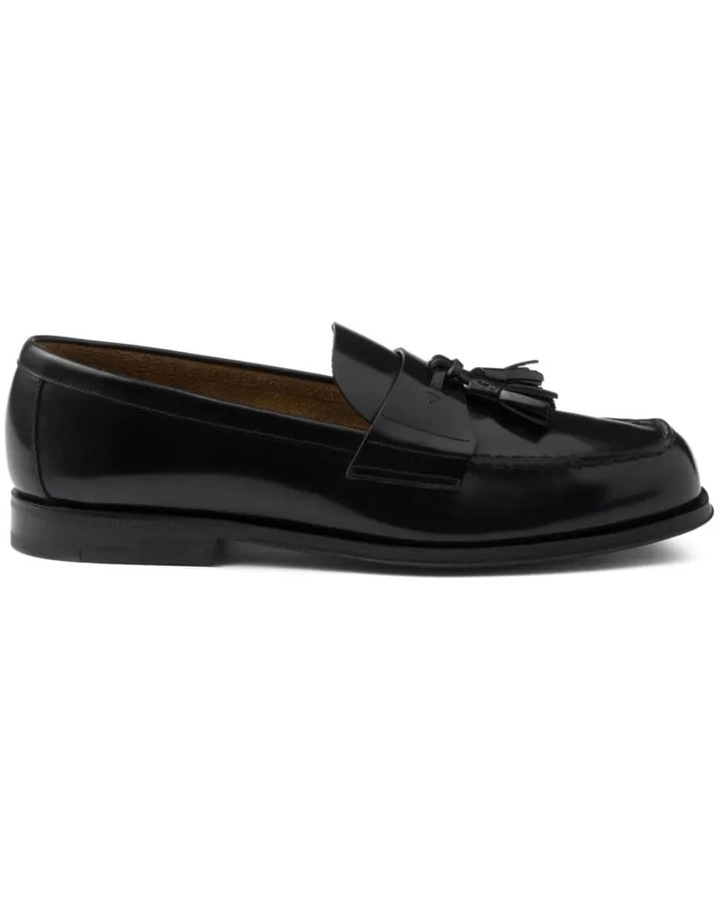 Prada Loafer mit Quasten - Schwarz Schwarz