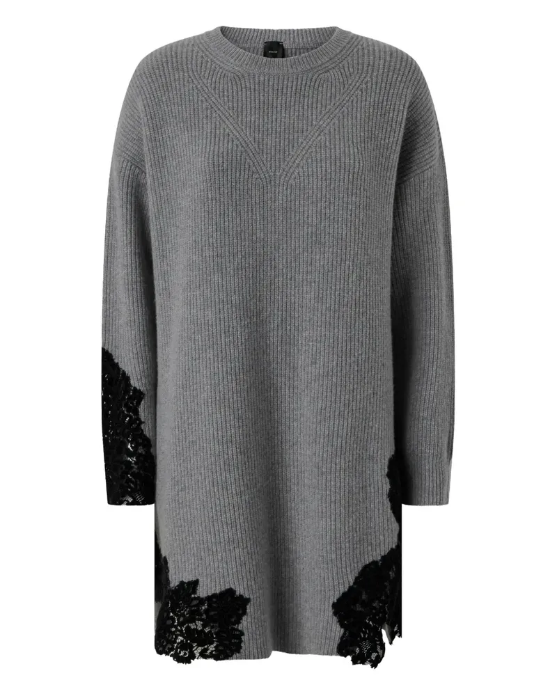 Pinko Langärmeliges Kleid - Grau Grau