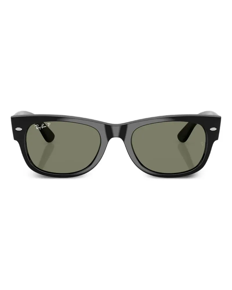 Ray Ban Mega Wayfarer II Sonnenbrille mit eckigem Gestell - Schwarz Schwarz