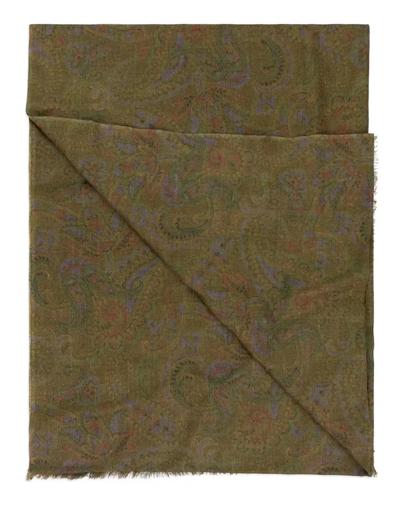 Aimé Leon Dore Schal mit Paisley-Print - Grün Grün