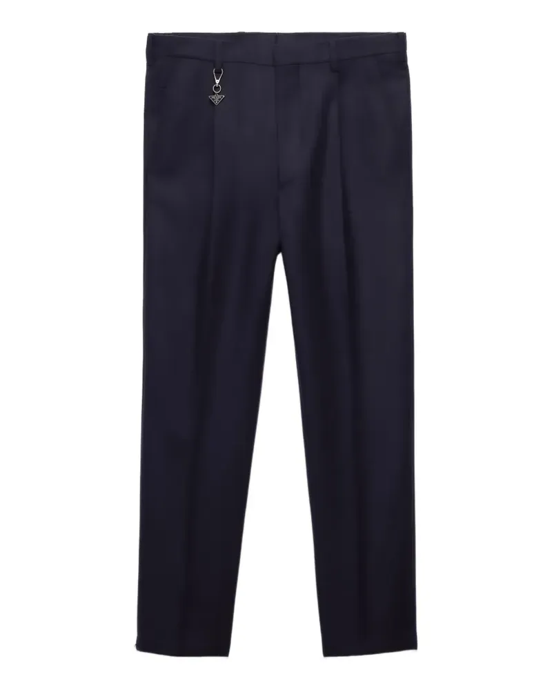 Prada Re-Wool pants - Blau Blau