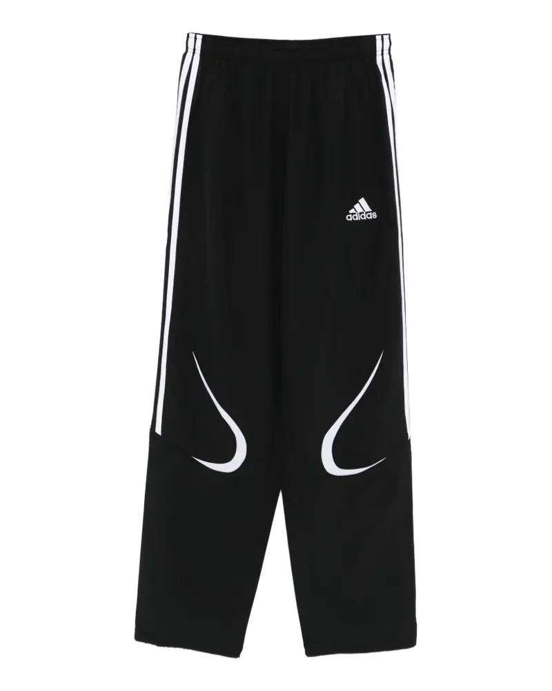 adidas Teamgeist Adicolor Jogginghose mit Logo-Detail - Schwarz Schwarz
