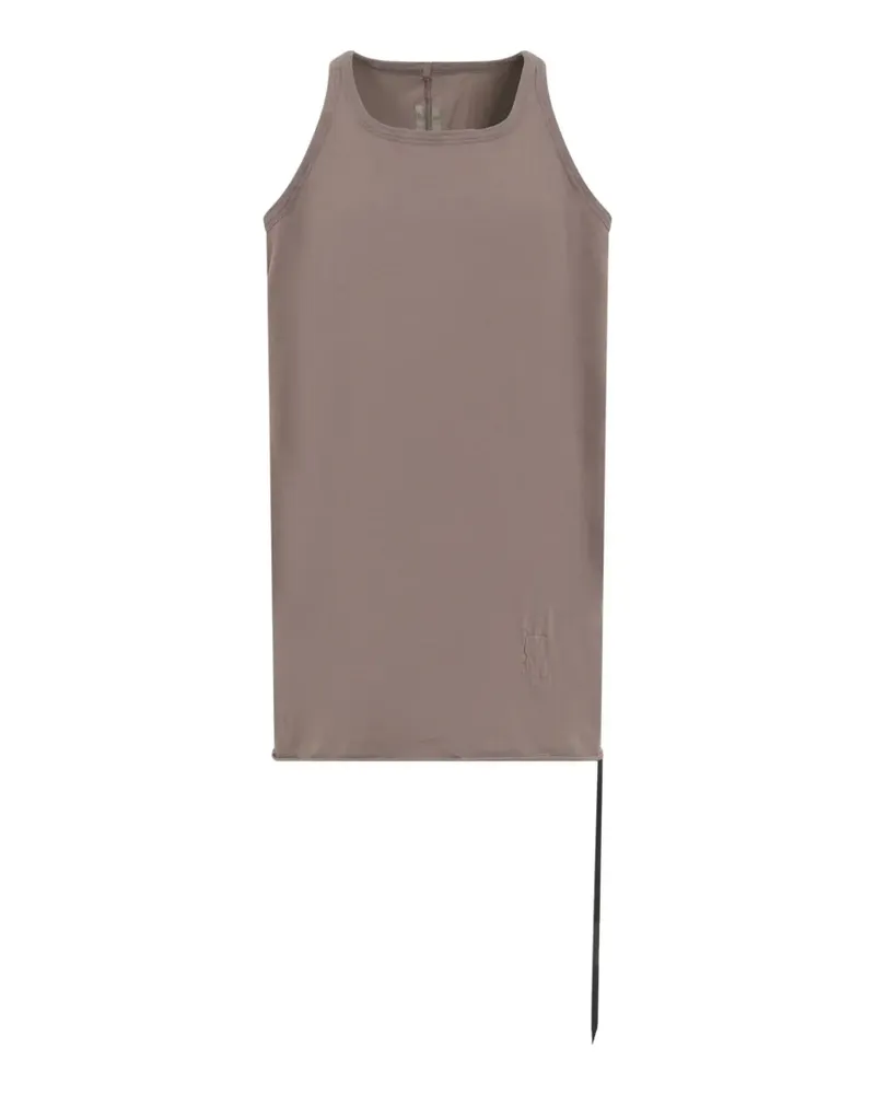 DRKSHDW by Rick Owens raw-edge tank top - Nude Nude
