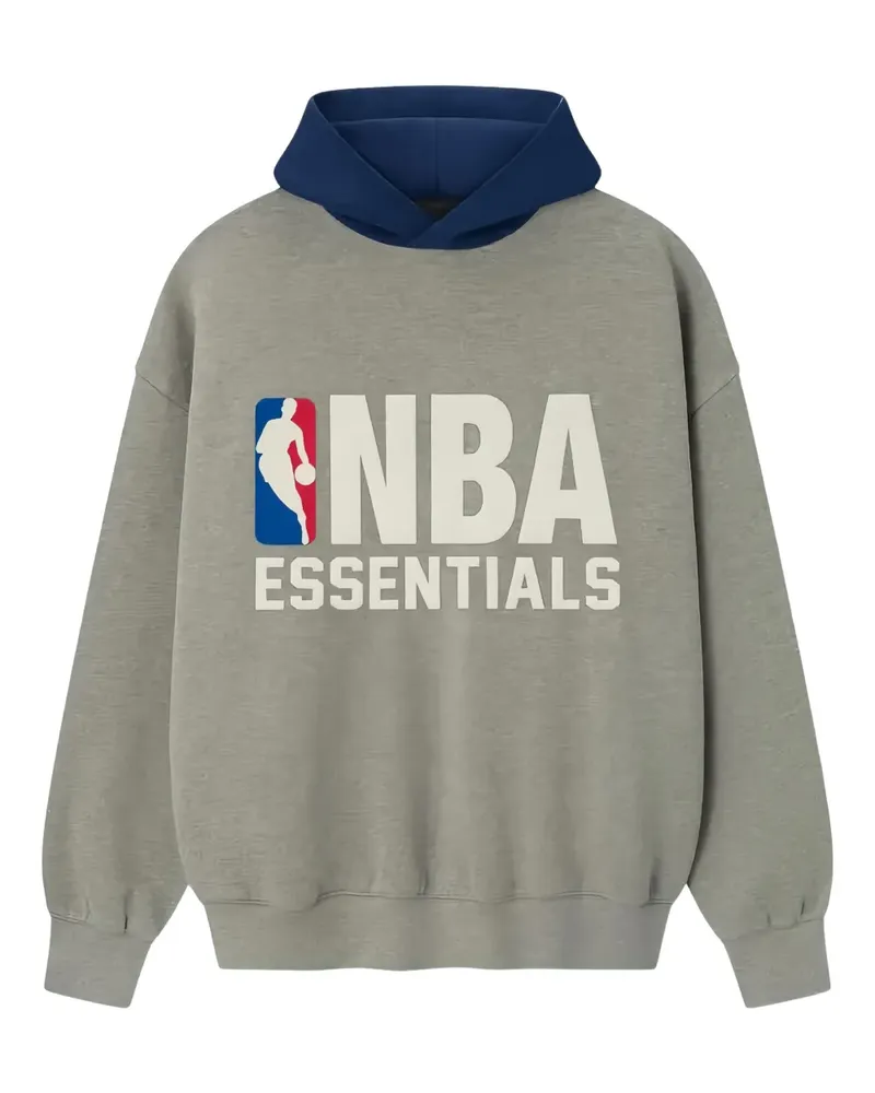 Fear of God NBA Sweatshirt mit Logo - Grau Grau