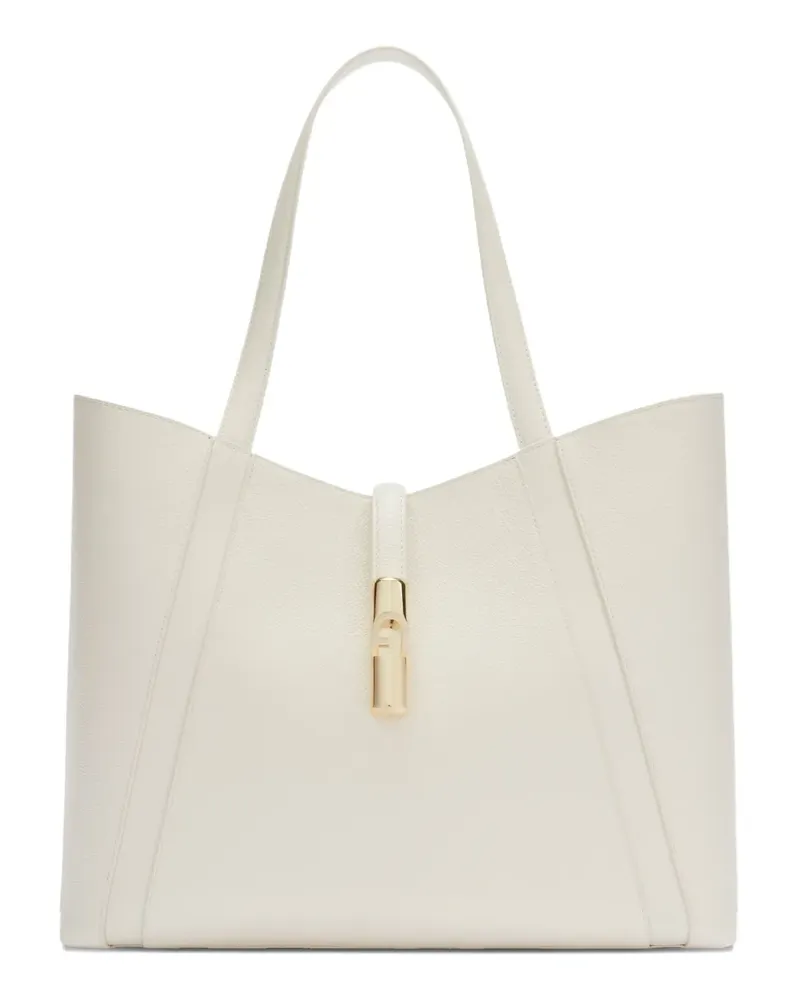 Furla Goccia Tote Bag - Weiß Weiß
