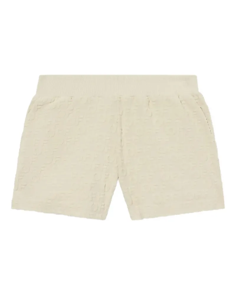 OFF-WHITE Kurze Shorts mit Logo-Jacquard - Nude Nude