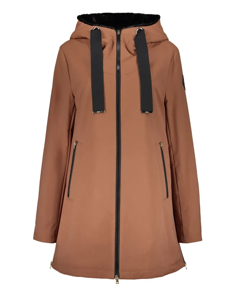 Herno hooded parka jacket - Braun Braun