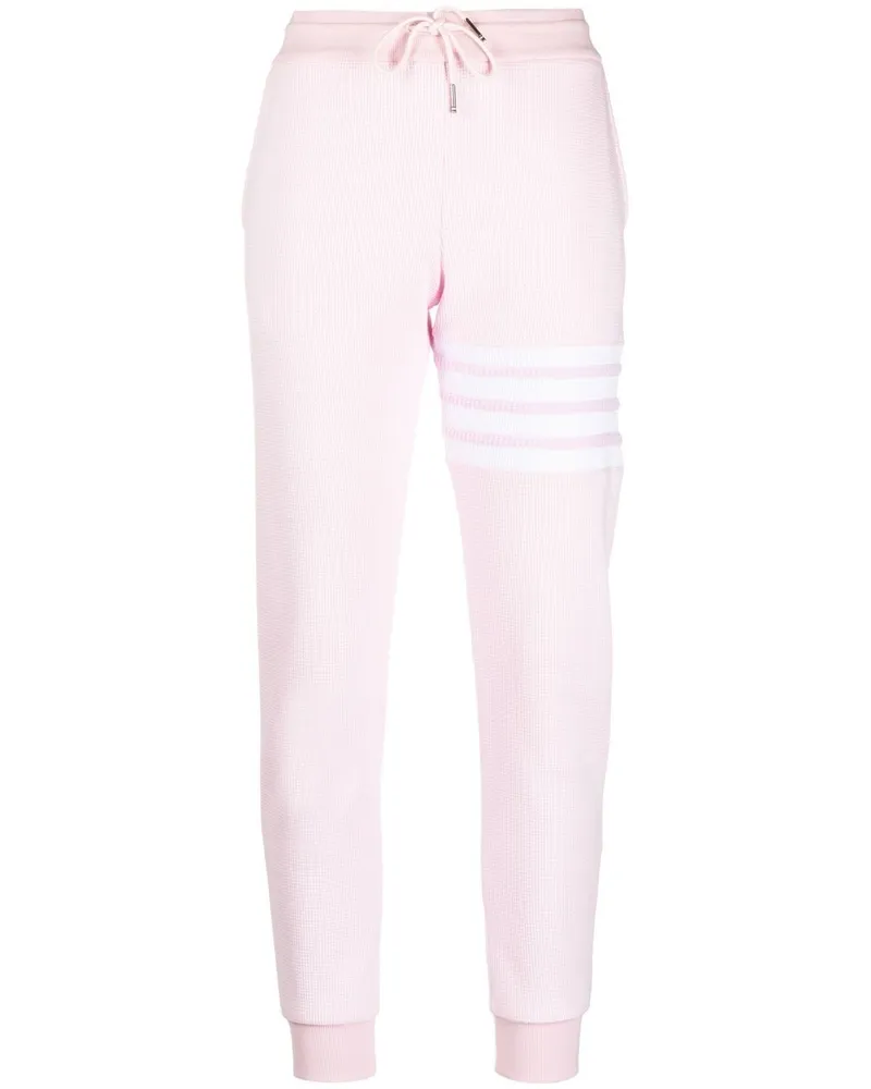 Thom Browne Jogginghose mit Streifen - Rosa Rosa