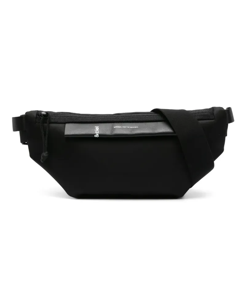 COTEetCIEL Mini Isarau Sleek Gürteltasche - Schwarz Schwarz