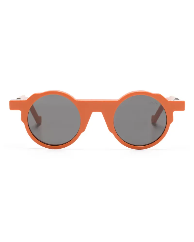 VAVA EYEWEAR Sonnenbrille mit rundem Gestell - Orange Orange
