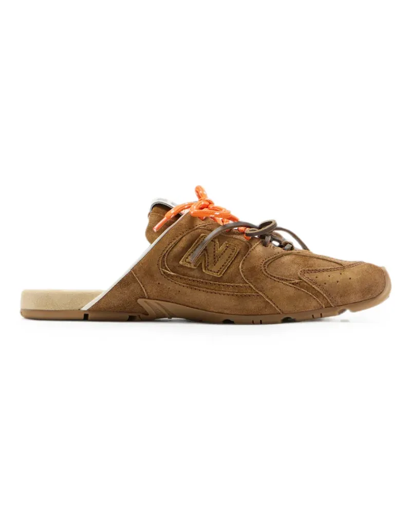 Miu Miu x New Balance Mules aus Wildleder - Braun Braun