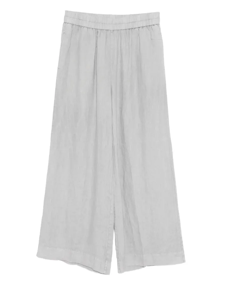 James Perse Leinenhose mit weitem Bein - Grau Grau