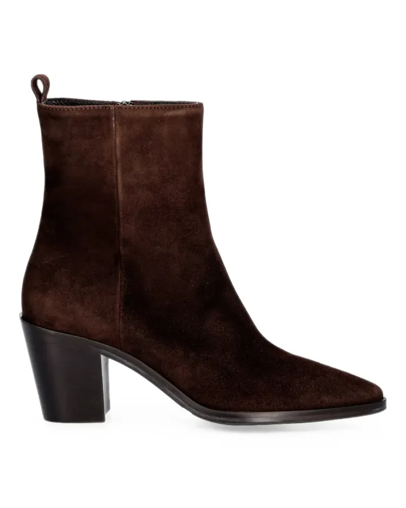 Billi Bi pointed-toe ankle boots - Braun Braun
