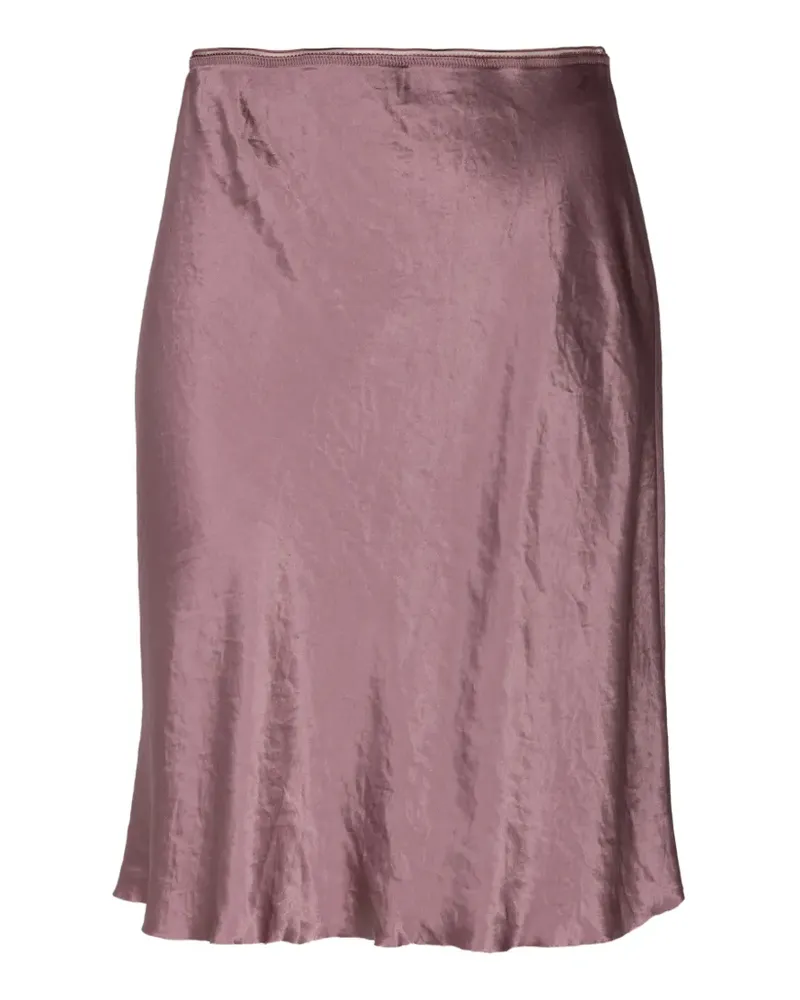 Vince satin-effect mini slip skirt - Violett Violett