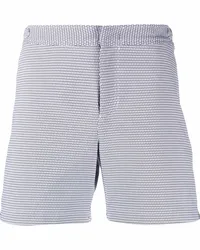 Orlebar Brown Badeshorts mit Jacquardmuster Blau