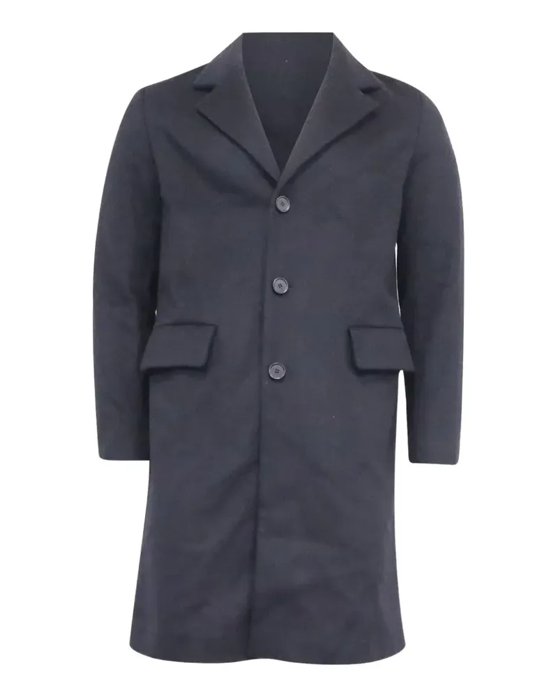 Sandro single-breasted coat - Schwarz Schwarz