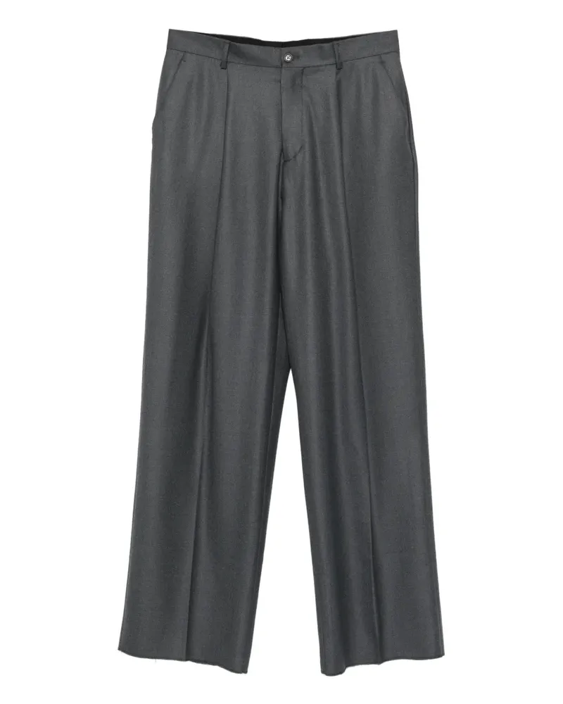 PAURA Egon Pence pleated trousers - Grau Grau