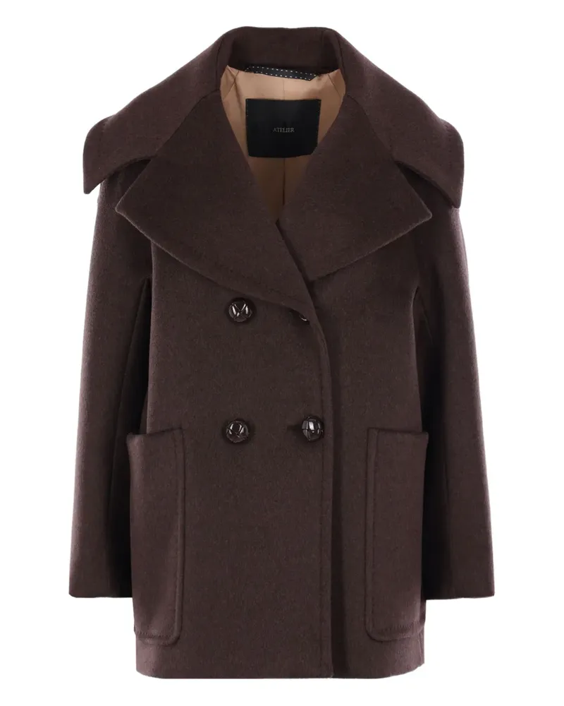 Max Mara Mantel aus Kaschmir - Braun Braun