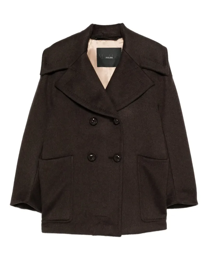 Max Mara Mantel aus Kaschmir - Braun Braun