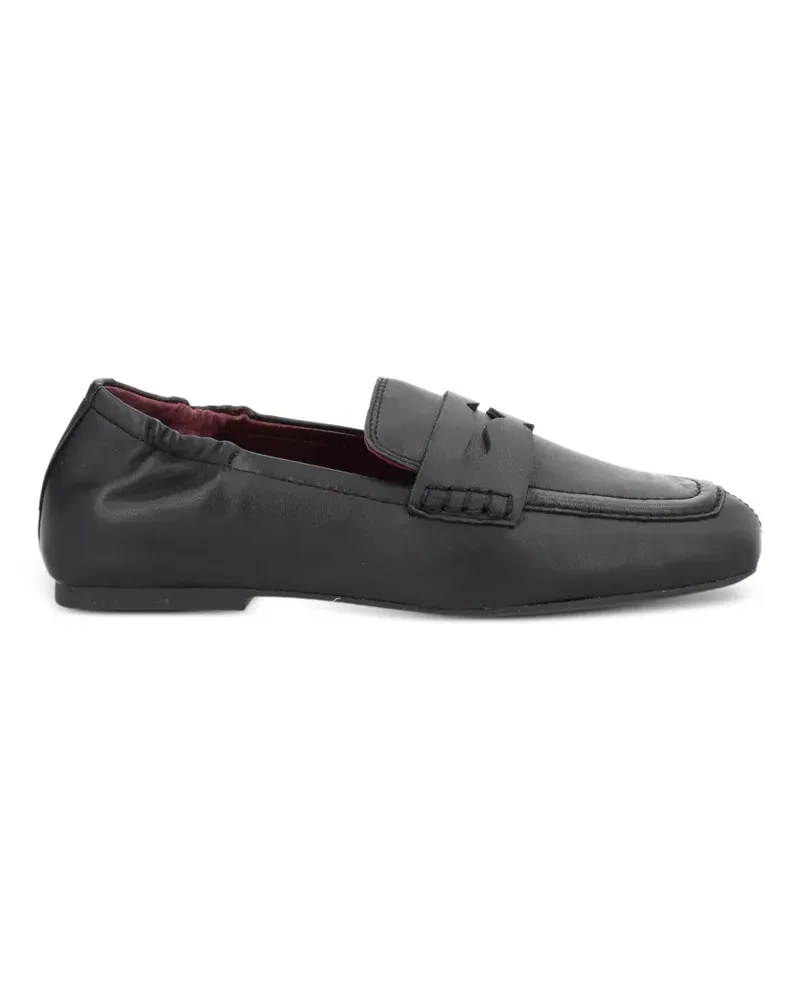 ash Barley leather loafers - Schwarz Schwarz