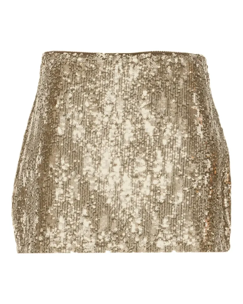 Aniye By Minirock mit Pailletten - Gold Gold