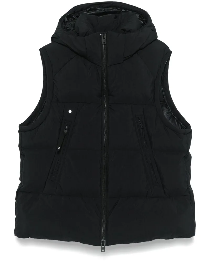 Y-3 Gefütterte Weste - Schwarz Schwarz