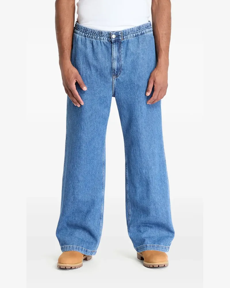 Calvin Klein Lockere Pull On 90's Jeans - Blau Blau