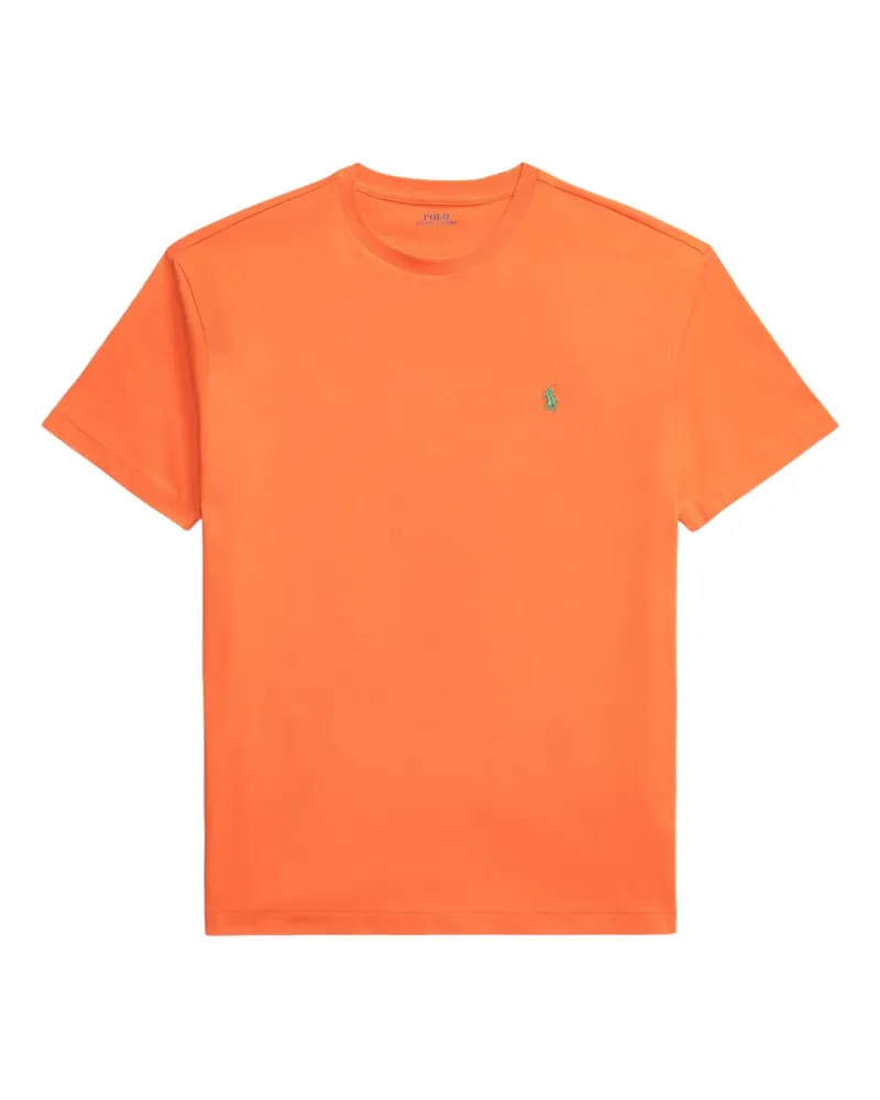 Ralph Lauren T-Shirt mit Pony-Stickerei - Orange Orange