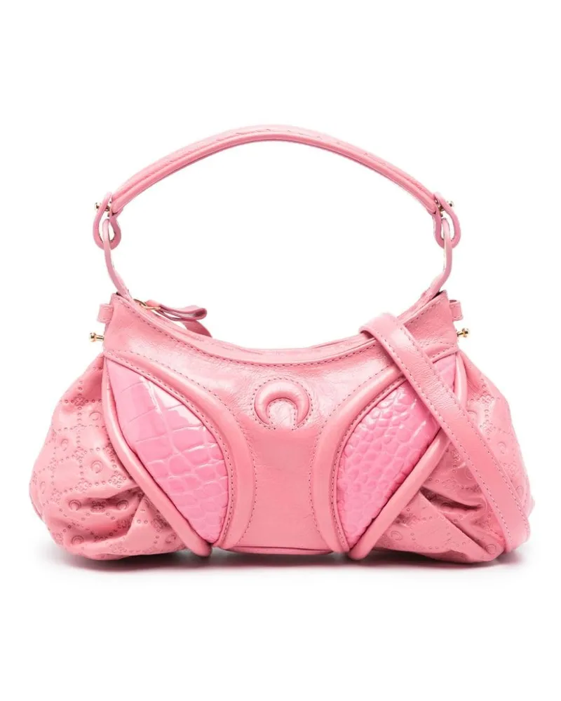Marine Serre Mini Futura Handtasche - Rosa Rosa