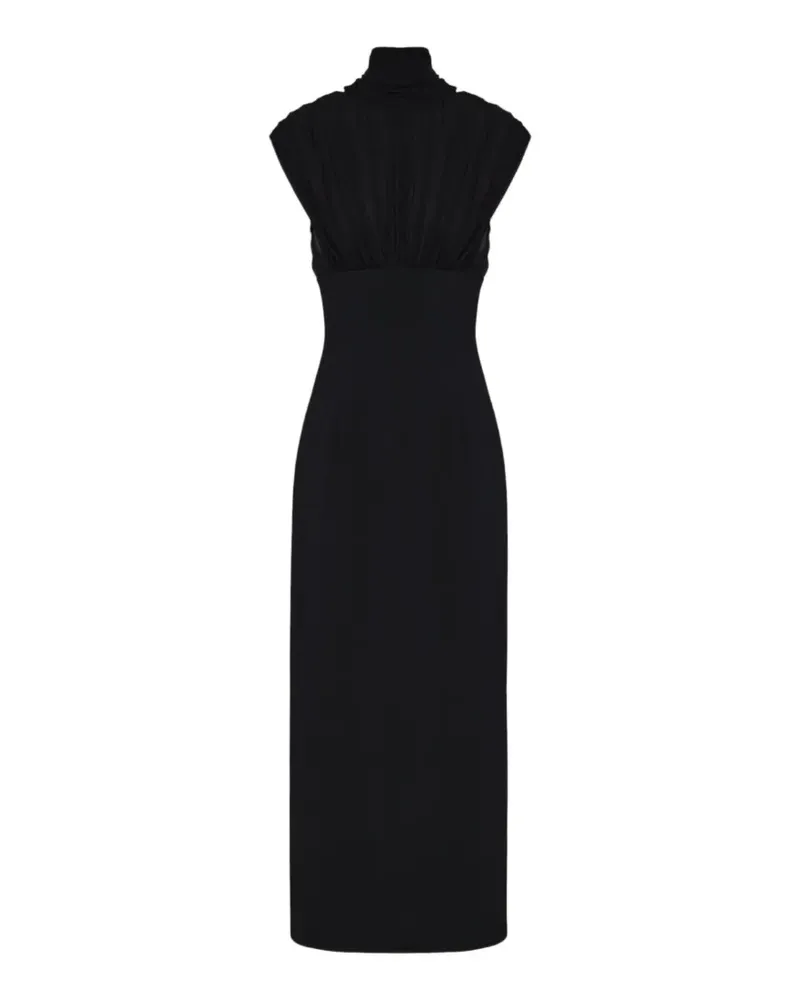 ARMARIUM Fosca ruched maxi dress - Schwarz Schwarz