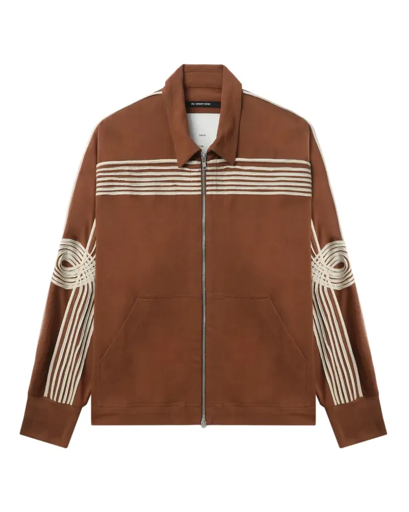 Song For The Mute Root Wood Hemdjacke - Braun Braun