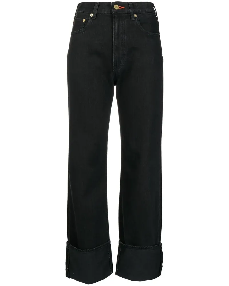 Tu Es Mon Trésor The Carnelian Jeans - Schwarz Schwarz