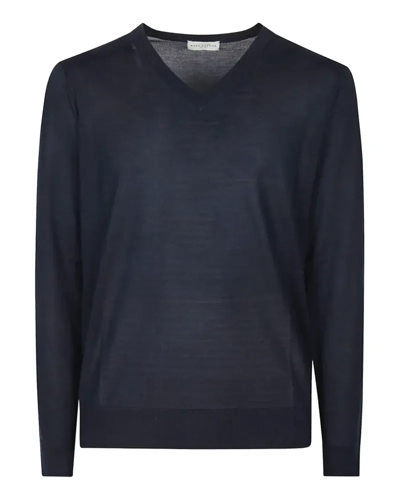 Ballantyne Pullover mit V-Ausschnitt - Blau Blau