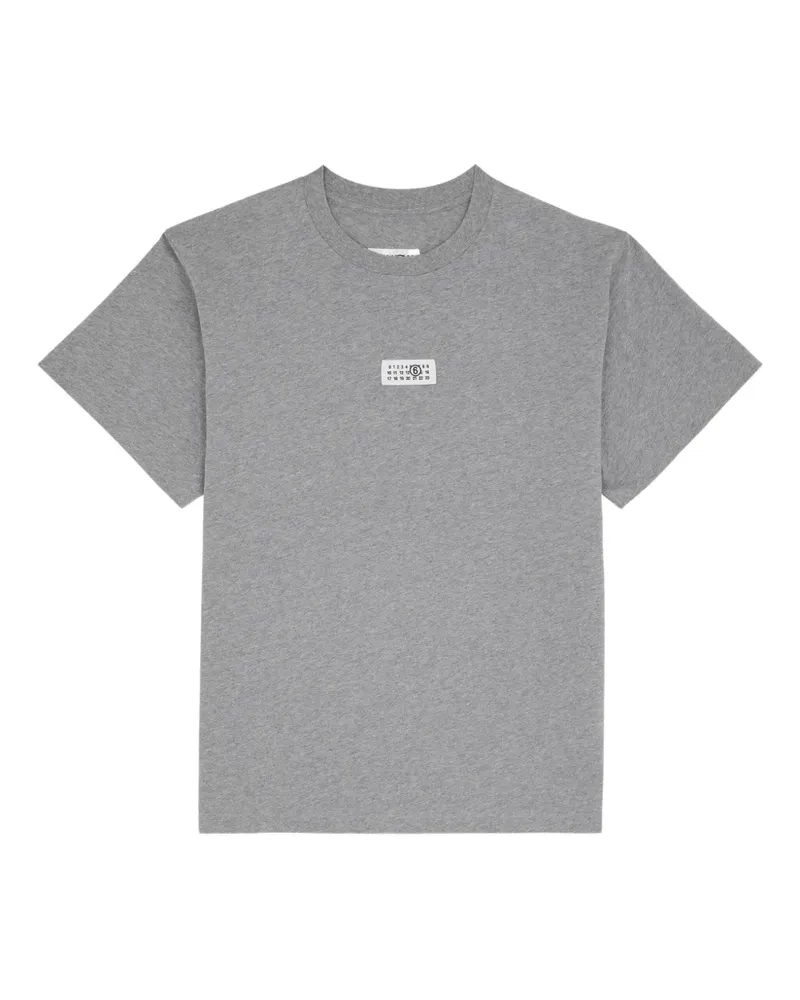 Maison Margiela T-Shirt mit Rundhalsausschnitt - Grau Grau